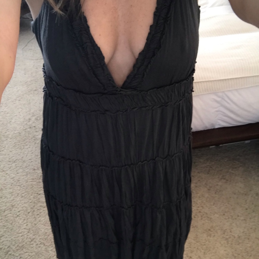 Dark grey dress